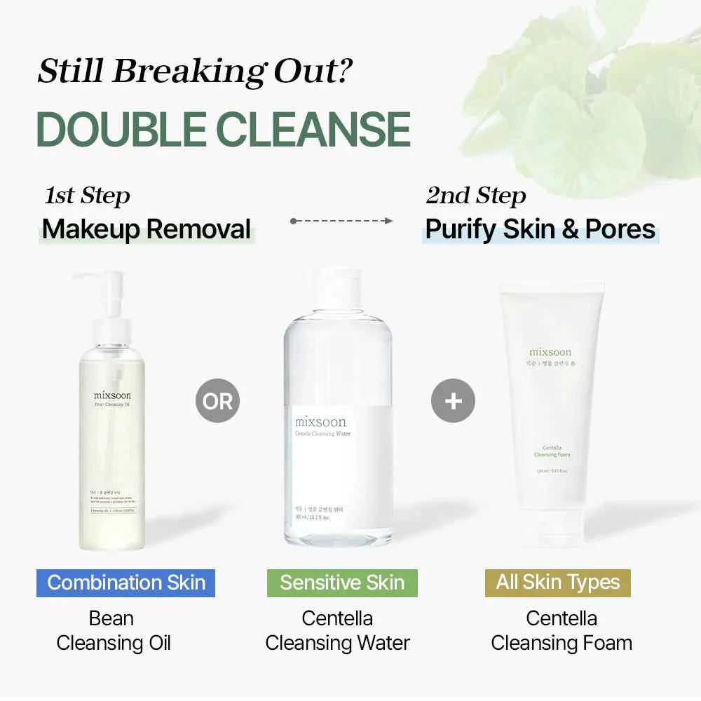 Mixsoon, Centella cleansing foam, 150ml