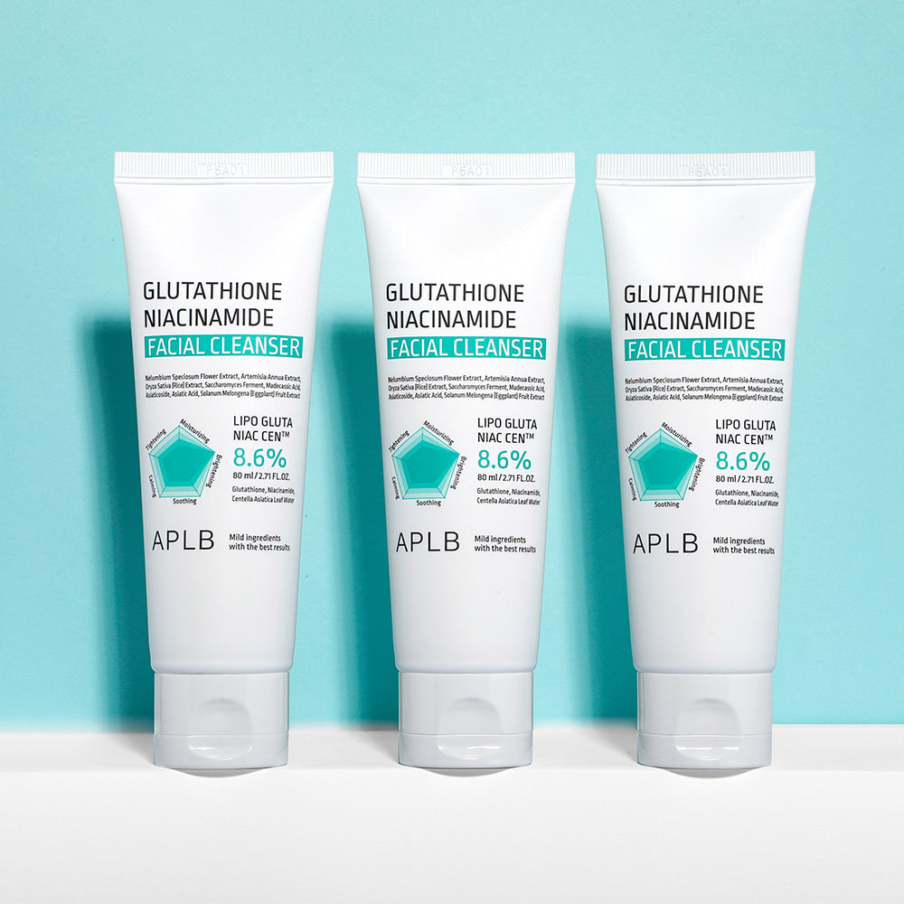 APLB, Glutathione niacinamide facial cleanser, 80ml