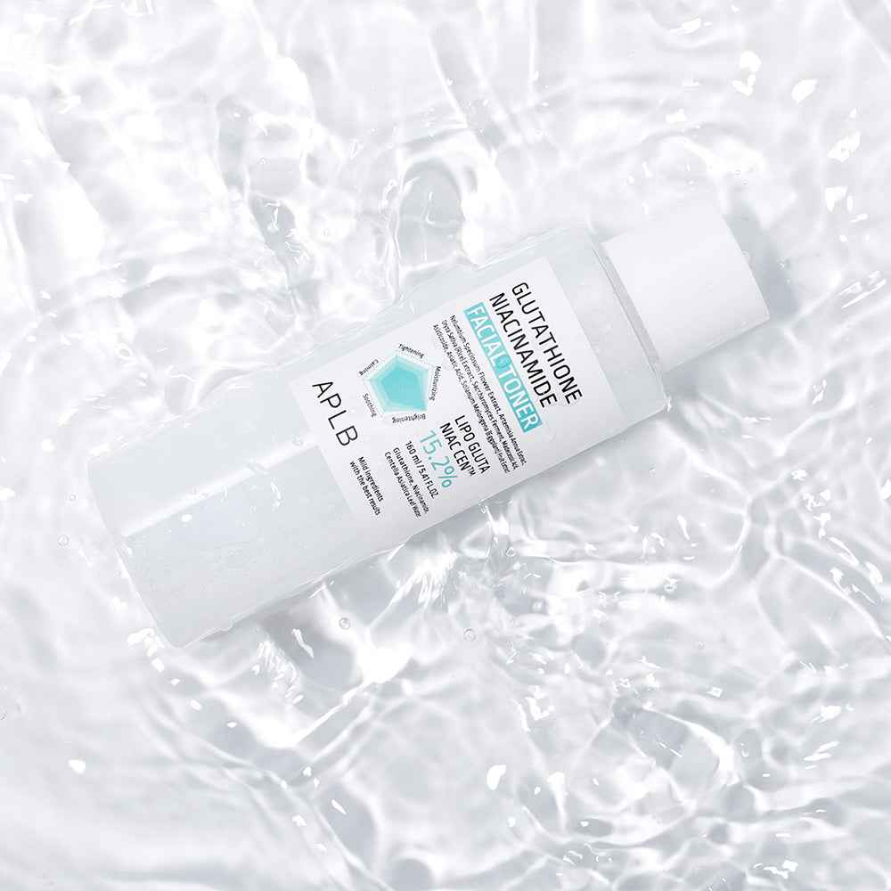 APLB, glutathione niacinamide facial toner, 160ml