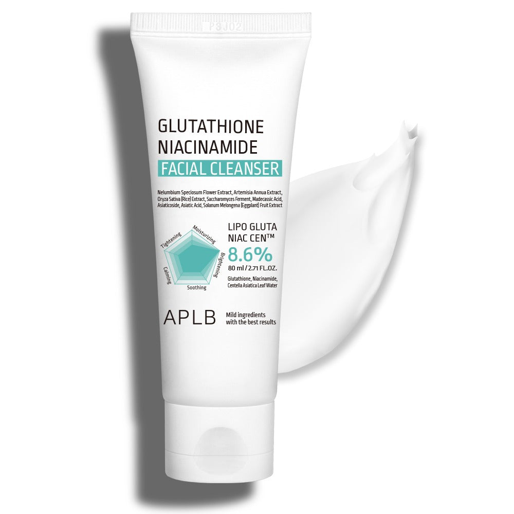 APLB, Glutathione niacinamide facial cleanser, 80ml