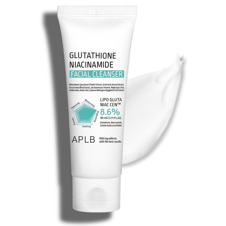 APLB, Glutathione niacinamide facial cleanser, 80ml