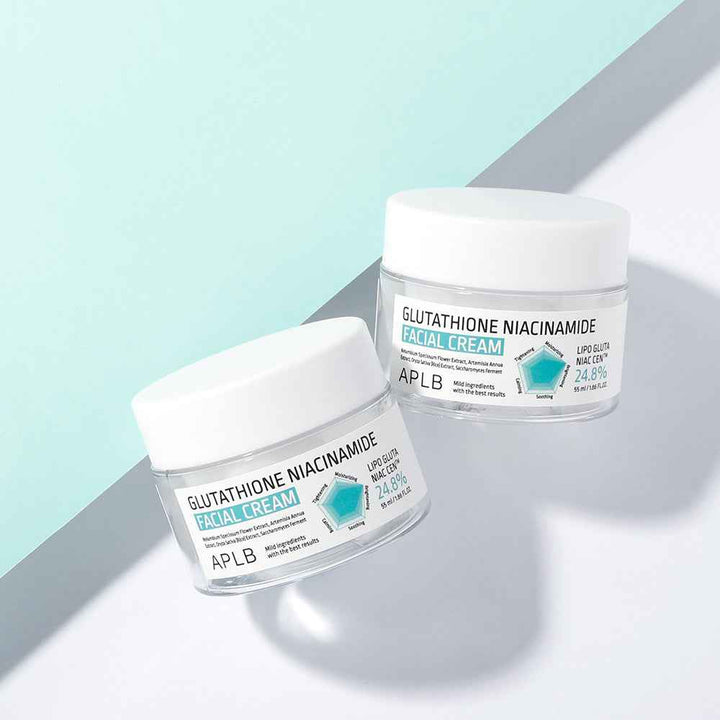 APLB, glutathione niacinamide facial cream, 55ml