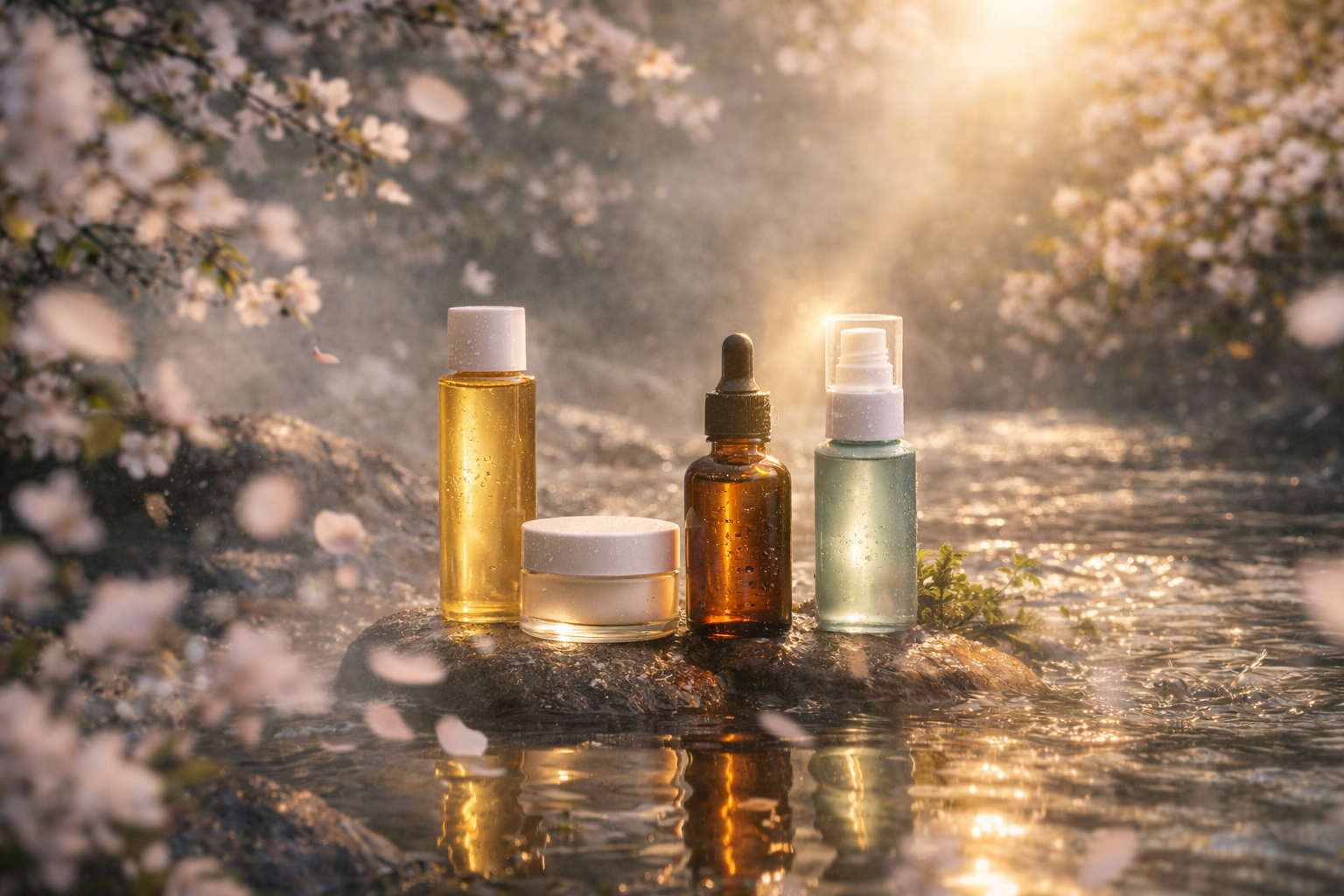 Let hudpleje til foråret med skånsom rens og balanceret pleje fra Hanami Skin