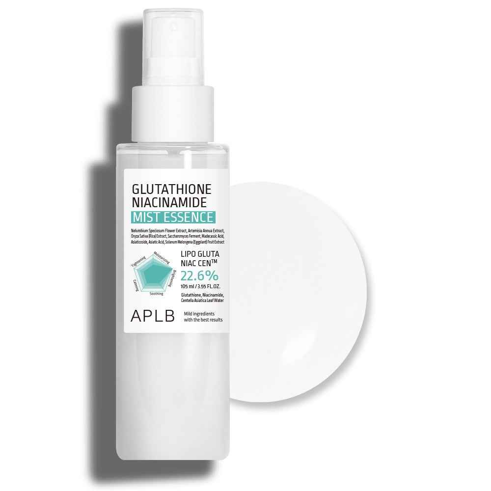 APLB, glutathione niacinamide mist essence, 105ml