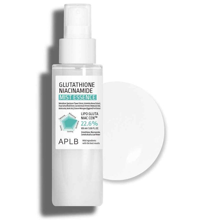 APLB, glutathione niacinamide mist essence, 105ml