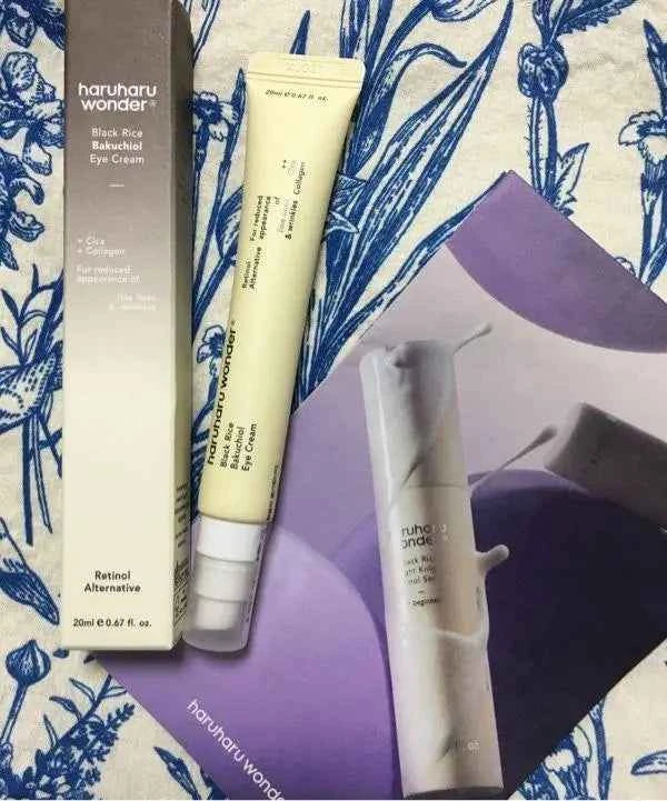 Haruharu wonder, Black rice bakuchiol eye cream